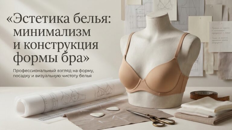 Эстетика белья: минимализм и конструкция формы бра